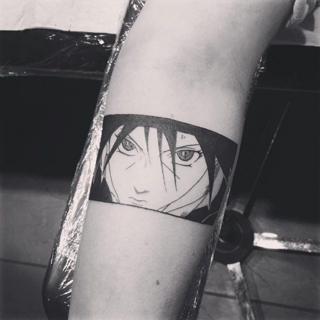 amazing naruto manga tattoo