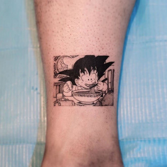 dragon ball manga tattoo