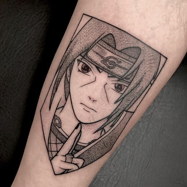 itachi manga tattoo