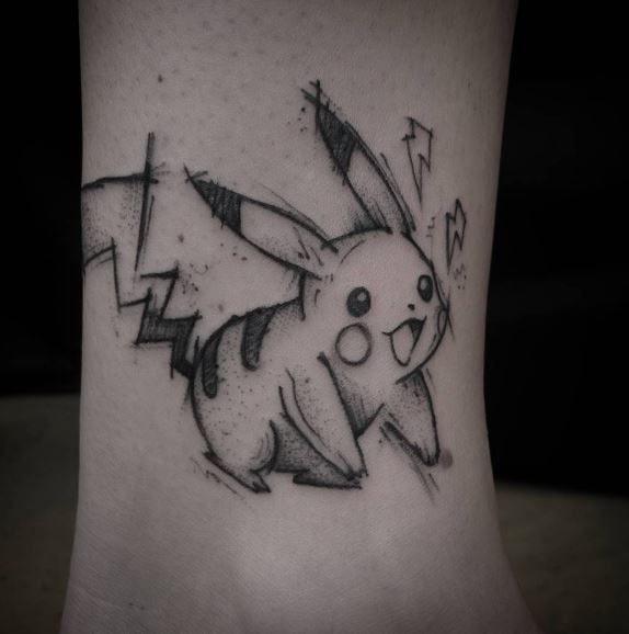 pikachu tattoo designs