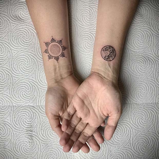 amazing sun tattoo