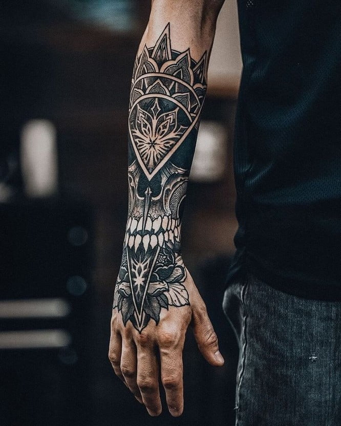 Death arm tattoo - Tattoo Joker
